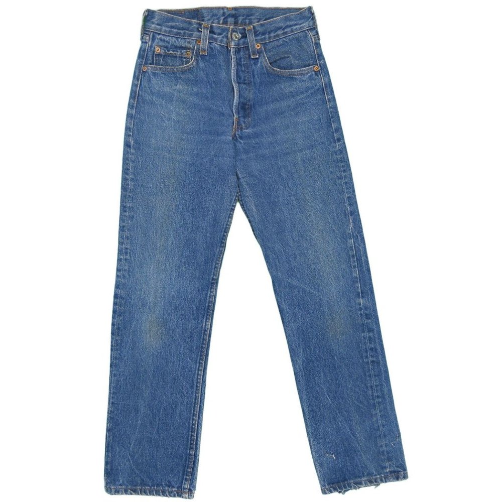 1980s Vintage Levis 501 Distressed Jeans 25x28.5